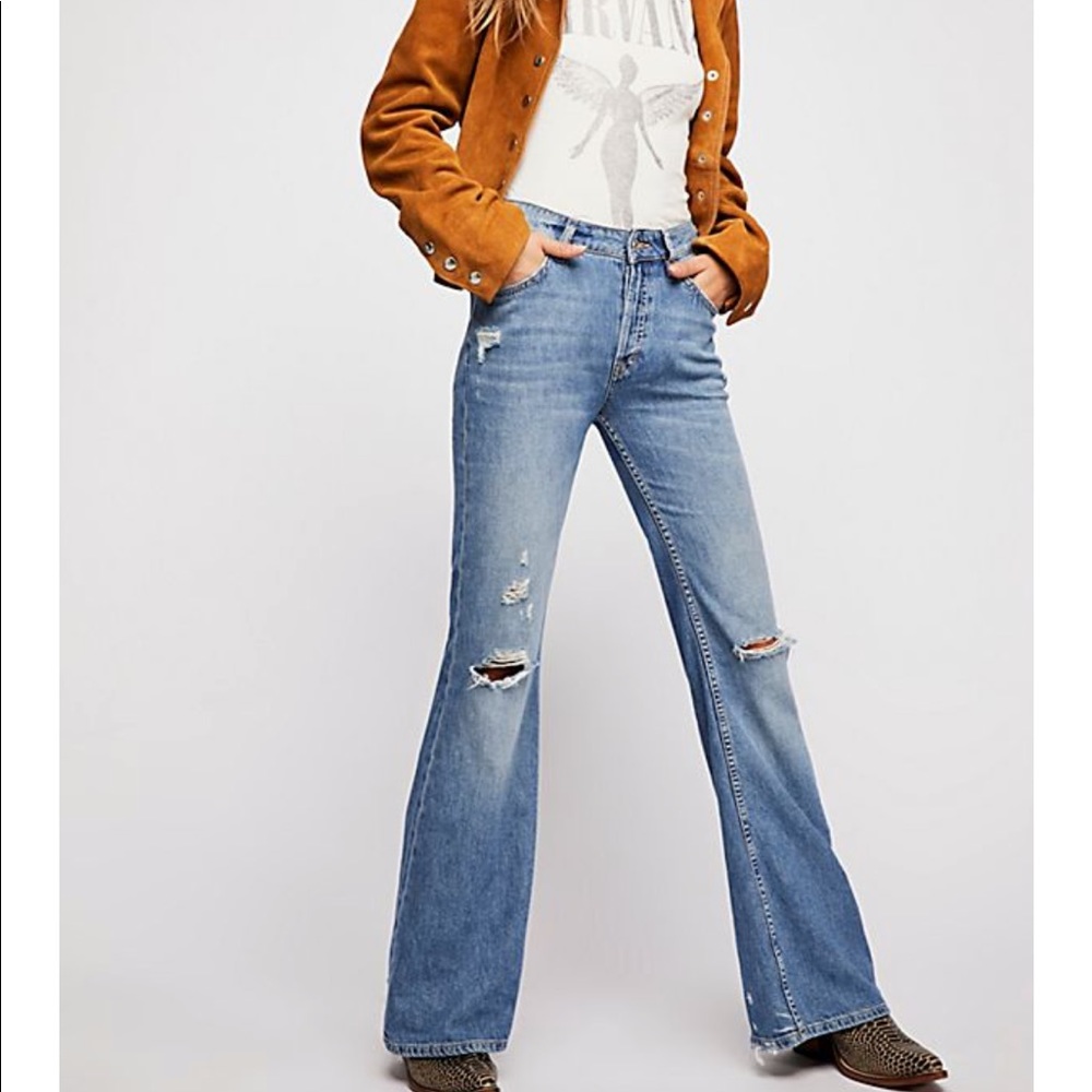 Free People Heritage Flare Jeans